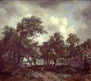 Meindert Hobbema Hut among Trees Spain oil painting artist